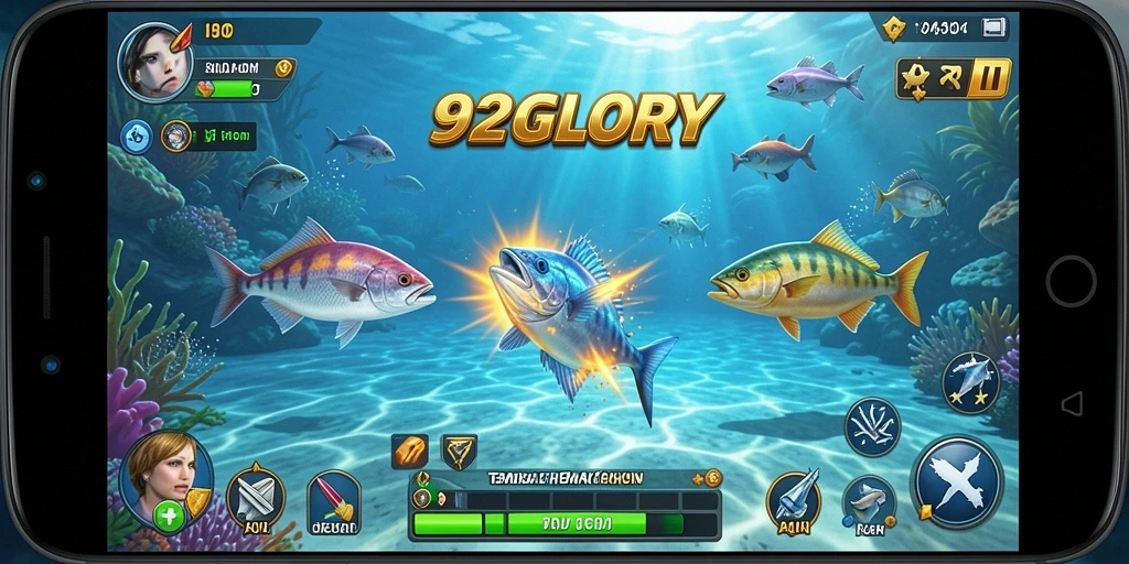 Screenshot gameplay Tembak Ikan yang seru dan penuh aksi.