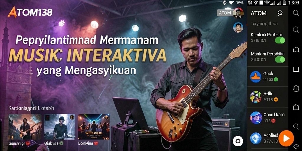 Screenshot ATOM138 menampilkan gameplay yang menarik dan interaktif.