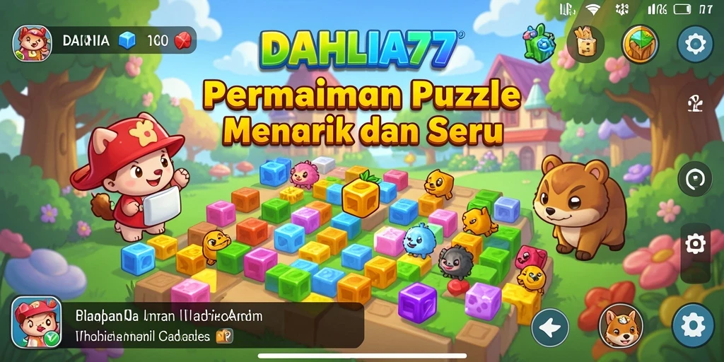 Tampilan gameplay seru dan menantang dalam DAHLIA77.