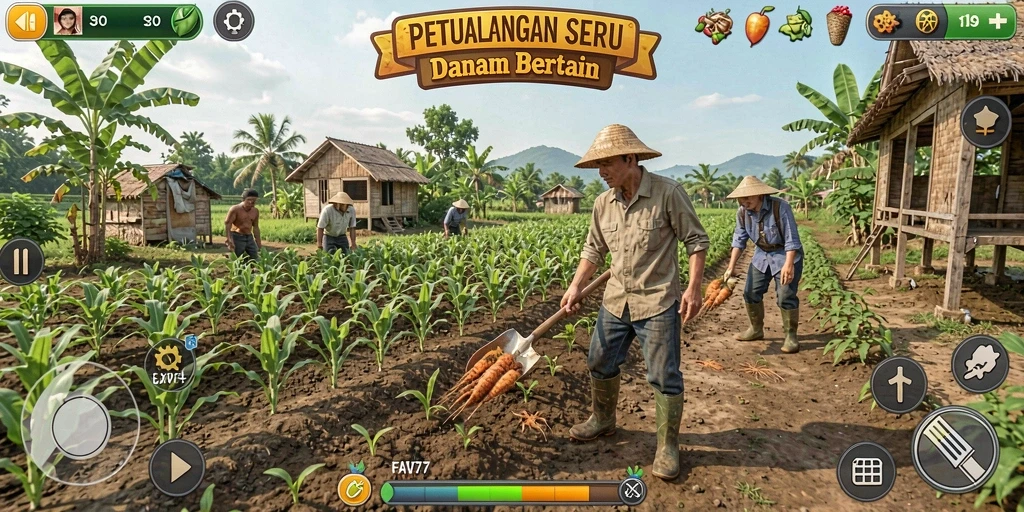 Gameplay menarik di dunia pertanian FAV77.
