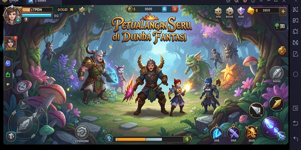 Menampilkan gameplay mendebarkan dari petualangan di GTPIDN.