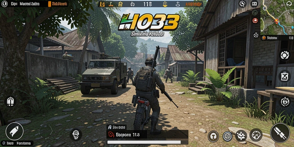 Screenshot gameplay HO3 menampilkan interaksi sosial dan aktivitas memukau.