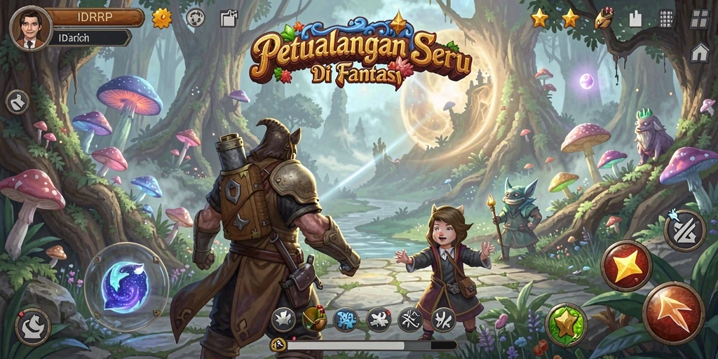 Screenshot IDRRP menampilkan gameplay yang mendebarkan dan grafis yang luar biasa.