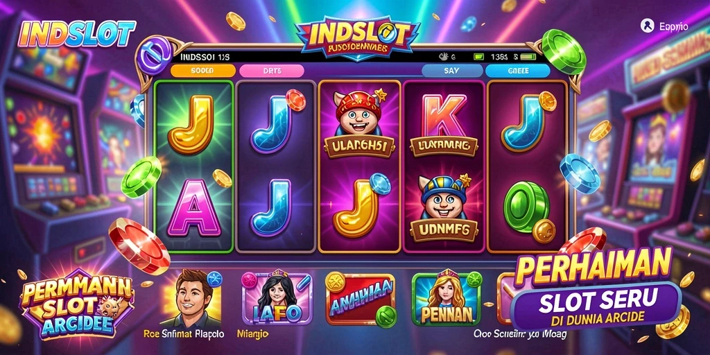 Tampilan gameplay inovatif dan menghibur dari INDSLOT.