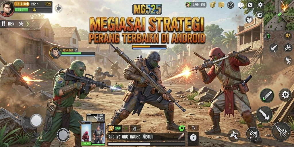Tampilan gameplay MG525 yang menegangkan dan penuh strategi.