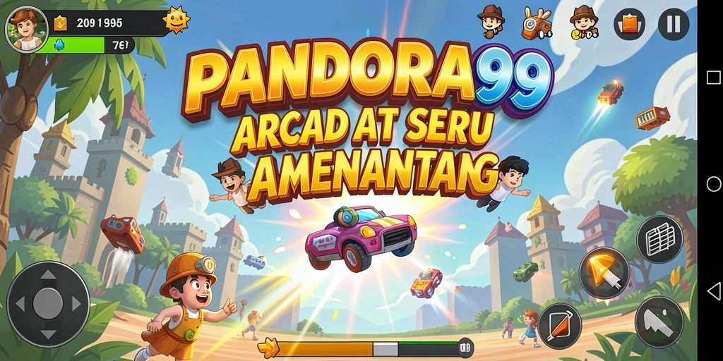 Tampilan gameplay seru PANDORA99 dalam aksi.