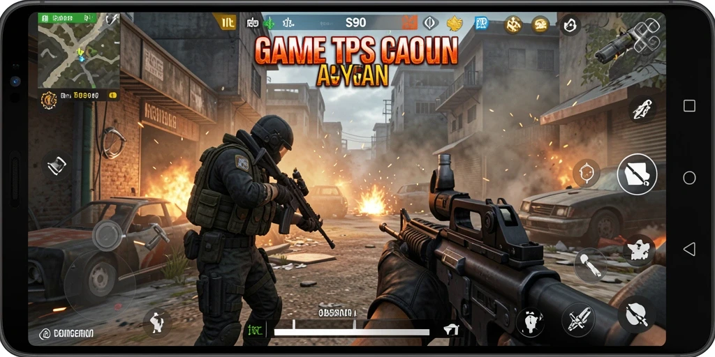 Tampilan gameplay menegangkan dari S80 yang penuh aksi.