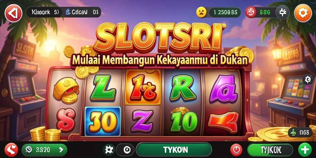 Gameplay SLOTSRI menampilkan keseruan manajemen kasino yang adiktif.