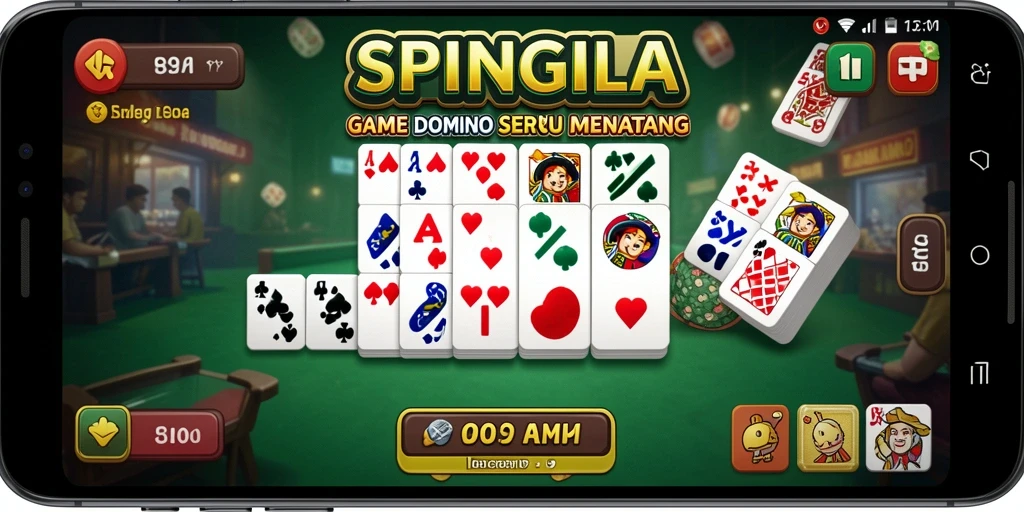 Tampilan gameplay SPINGILA yang menarik dan seru.
