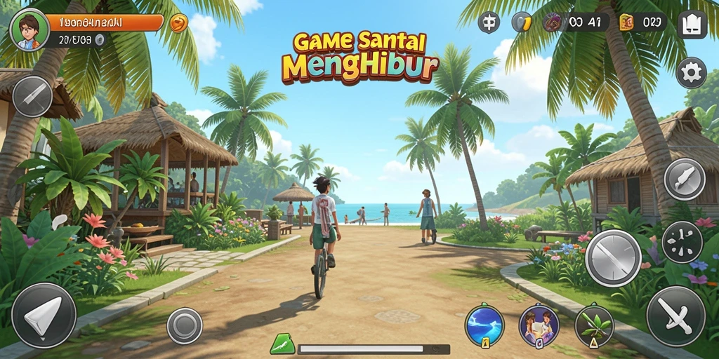 Tampilan gameplay V07 yang menyenangkan dan interaktif.